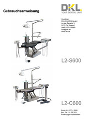 DKL CHAIRS L2-S600 Manual Del Usuario