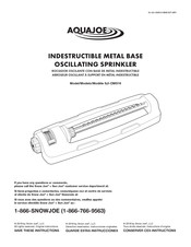 SNOWJOE AQUAJOE SJI-OMS16 Manual Del Usuario