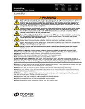 Cooper Lighting iLumin Plus ILS-0010 Guía De Instalación Rápida