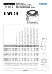 CAIROX KRFI-SN Serie Guia De Inicio Rapido