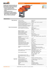 Belimo NVK24A-MOD Manual De Instrucciones