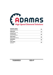 ADAMAS 792800B20 B20-P Manual