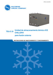 BAC ICE-CHILLER TSU-C-D Instrucciones De Mantenimiento Y Funcionamiento