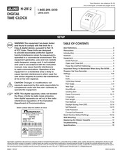 Uline H-2812 Manual De Instrucciones