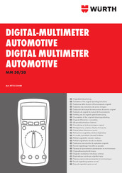 Würth 0715 53 440 Traducción Del Manual De Instrucciones De Servicio Original