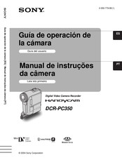 Sony Handycam DCR-PC350 Guía De Operación