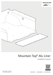 Mountain Top Alu Liner AL MI90 Instrucciones De Montaje