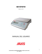 Axis BD10TWYD Manual Del Usuario