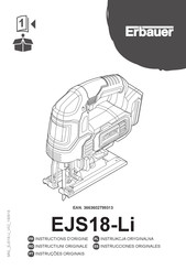 Erbauer EJS18-Li Instrucciones Originales