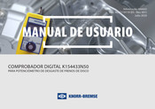 Knorr-Bremse K154433N50 Manual Del Usuario