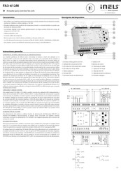 Elko EP iNels FA3-612M Manual De Instrucciones