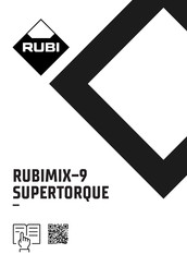 Rubi mix-9 Manual De Instrucciones