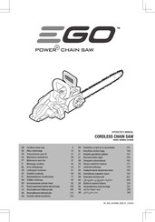 Ego Power+ CS1800E Manual Del Operador