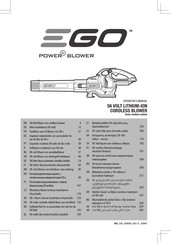 Ego Power+ LB5800E Manual Del Operador