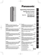 Panasonic NR-B32FW2 Instrucciones De Operación