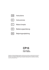 Hardi CP15 Instrucciones