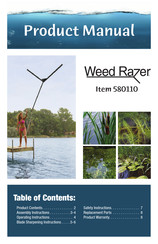 Weed Razers 580110 Manual Del Producto