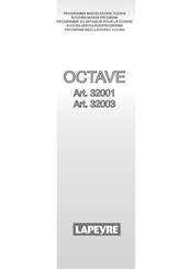 Lapeyre OCTAVE 32003 Manual De Instrucciones