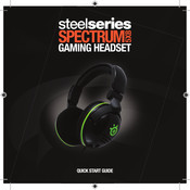 SteelSeries Spectrum 4XB Guia De Inicio Rapido