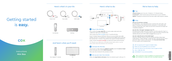 COX MINI BOX Instrucciones