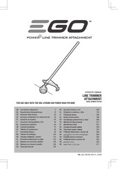 Ego Power+ STA1500 Manual Del Operador