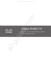 Cisco Linksys WUMC710 Guía De Instalación Rápida