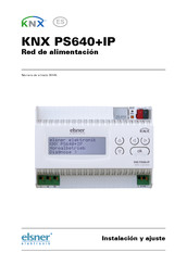 elsner elektronik KNX PS640+IP Instalacion Y Ajuste