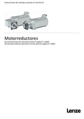 Lenze g8-P Serie Instrucciones De Montaje Y Puesta En Marcha