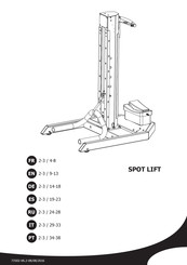 IMS Welding SPOT LIFT Instrucciones De Montaje