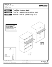 Steelcase 100 Serie Manual De Instrucciones