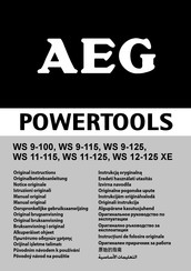 AEG WS 12-125 XE Manual Original