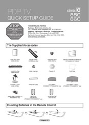 Samsung 860 Serie Guía De Instalación Rápida