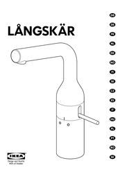 IKEA LANGSKAR Guia De Inicio Rapido