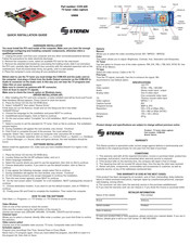 Steren COM-425 Guía Rápida De Instalación