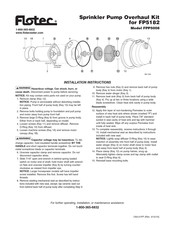 Flotec FP5182 Guia De Inicio Rapido
