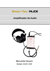 Gold-TEC AUDII DAAK-1000 Manual Del Usuario