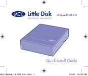 LaCie Little Disk Guía De Instalación Rápida