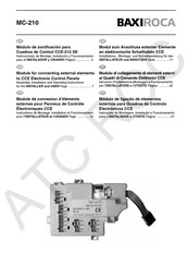 baxiroca MC-210 Instrucciones De Montaje, Instalación Y Funcionamiento