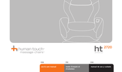 Human Touch HT-2720 Manual De Uso Y Cuidado