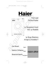 Haier XQG65-11SU Manual Del Usuario