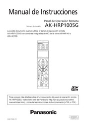 Panasonic AK-HRP1005G Manual De Instrucciones