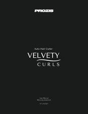 PROZIS VELVETY CURLS Manual Del Usuario