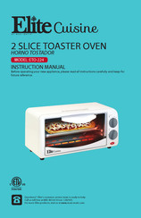 MAXI-MATIC Elite-Cuisine ETO-224 Manual De Instrucciones