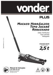 vonder PLUS 68.74.025.000 Manual De Instrucciones