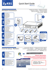 Zyxel NBG4115 Guia De Inicio Rapido