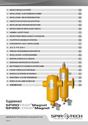 Spirotech Spirocombi Magnet Instrucciones De Instalación Y Empleo