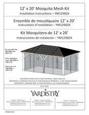 Yardistry YM12982X Instrucciones De Instalación