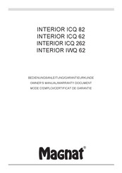 Magnat INTERIOR ICQ 82 Manual Del Usuario