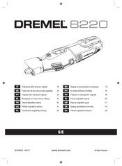 Dremel 8220-5/65 Traducción De Las Instrucciones Originales