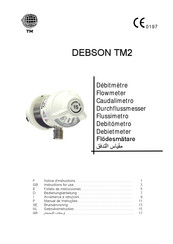 TM DEBSON TM2 Folleto De Instrucciones